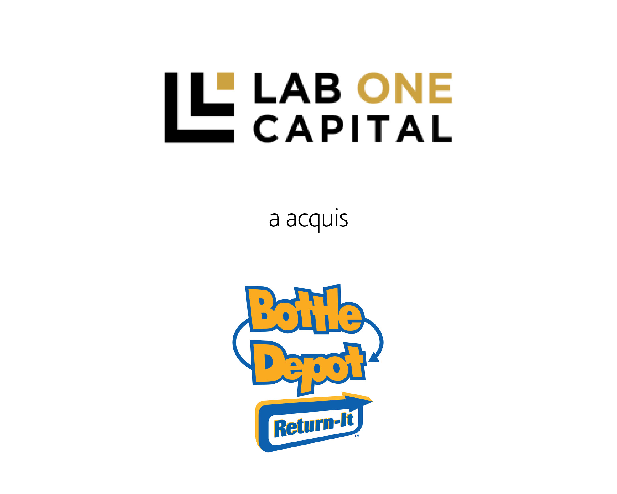 Lab One Capital a acquis Bottle Depot.