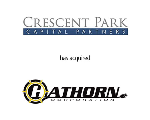 Crescent Park Capital Partners has acquired Hathorn Corporation