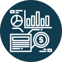 icône de l'ordinateur et du papier