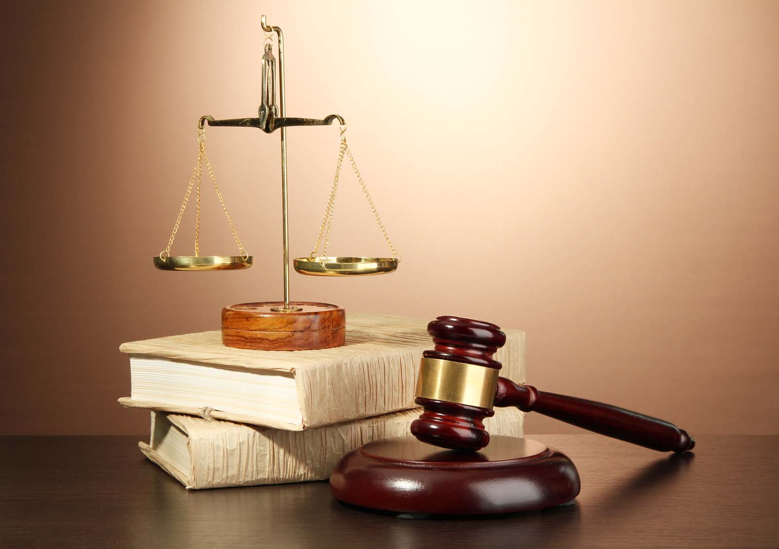 scales and a gavel