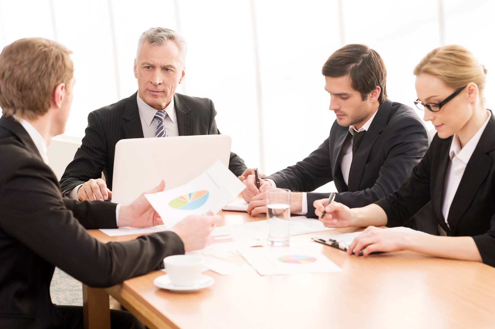 group of people working together