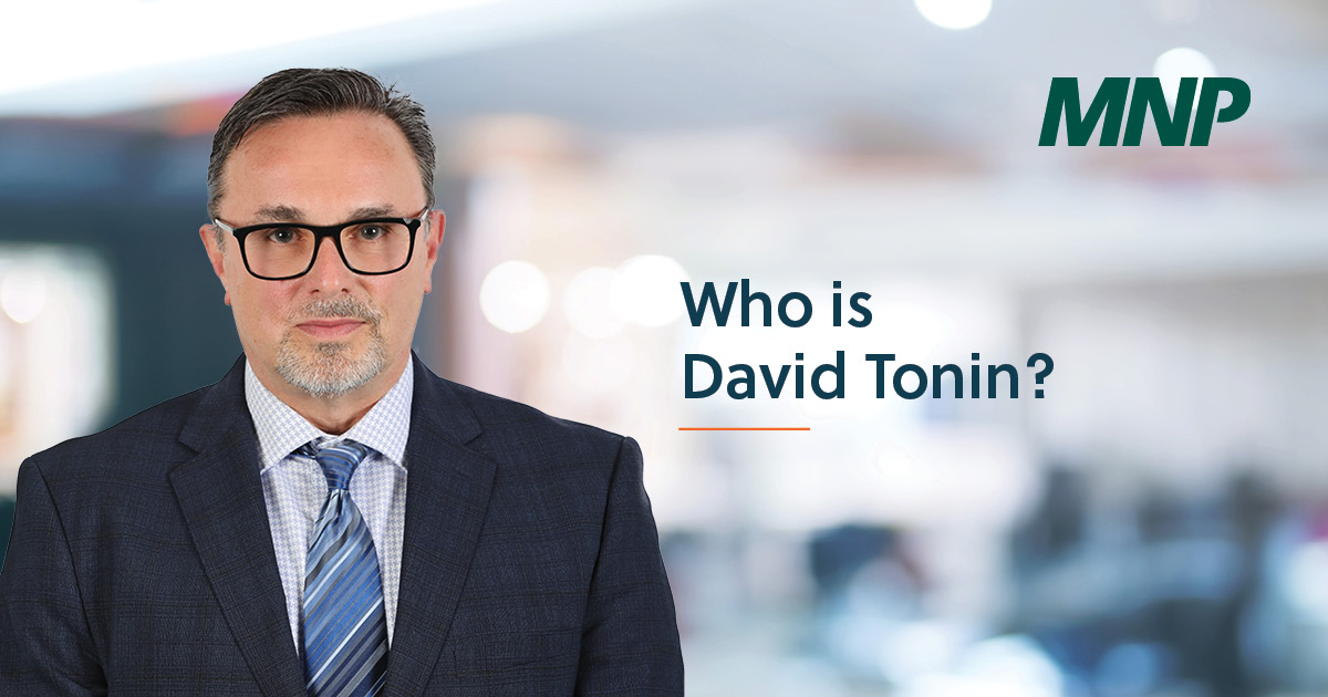 photo of David Tonin with caption: who is David Tonin?