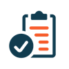 clipboard icon with checkmark