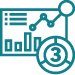 icon of an analytics dashboard