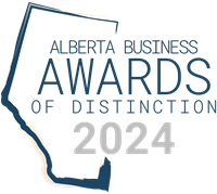 Alberta Business Award of Distinction 2024 logo