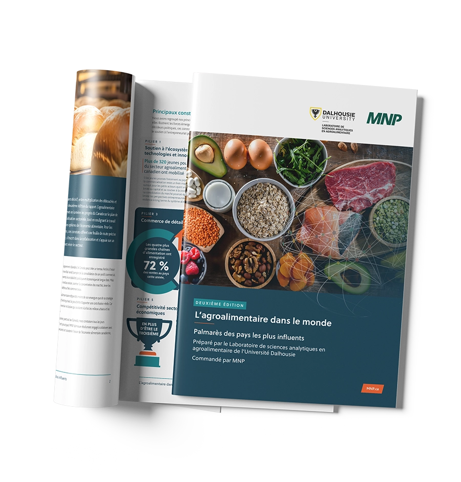 Maquette du rapport mondial sur les aliments et les boissons au Canada