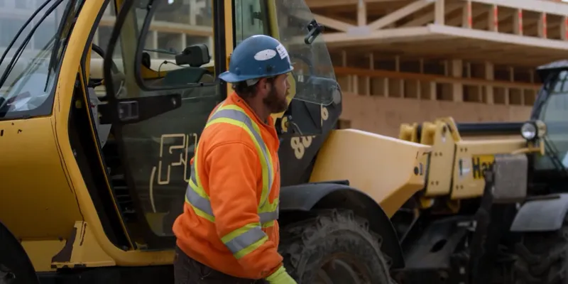 construction worker on site