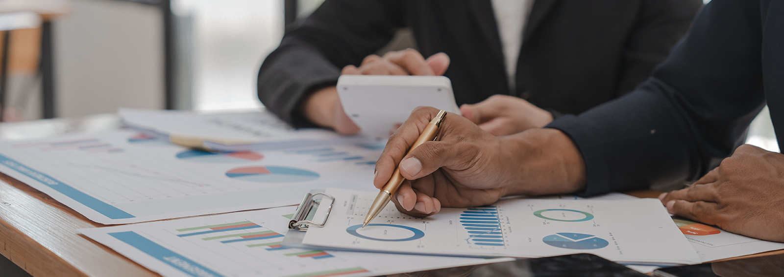 Businesspersons providing accounting and auditing services.