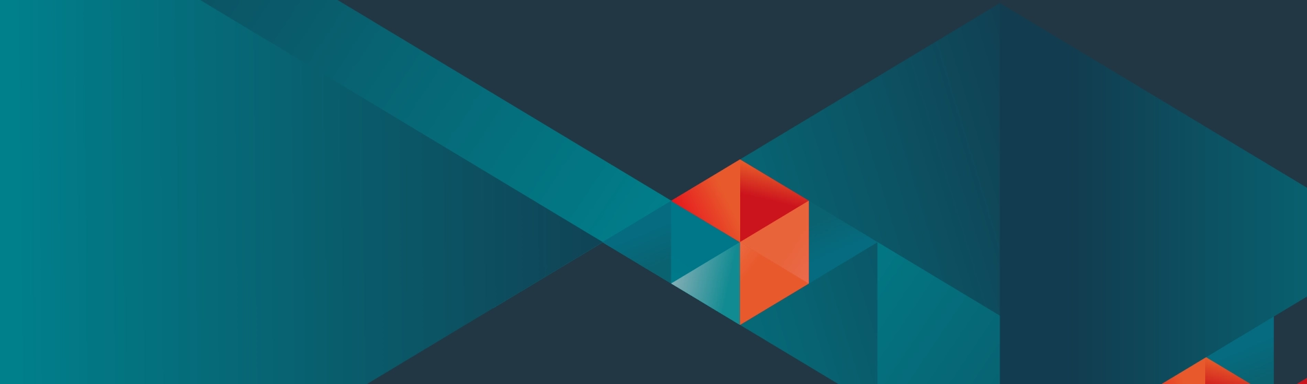 image abstraite avec des plis bleus et oranges