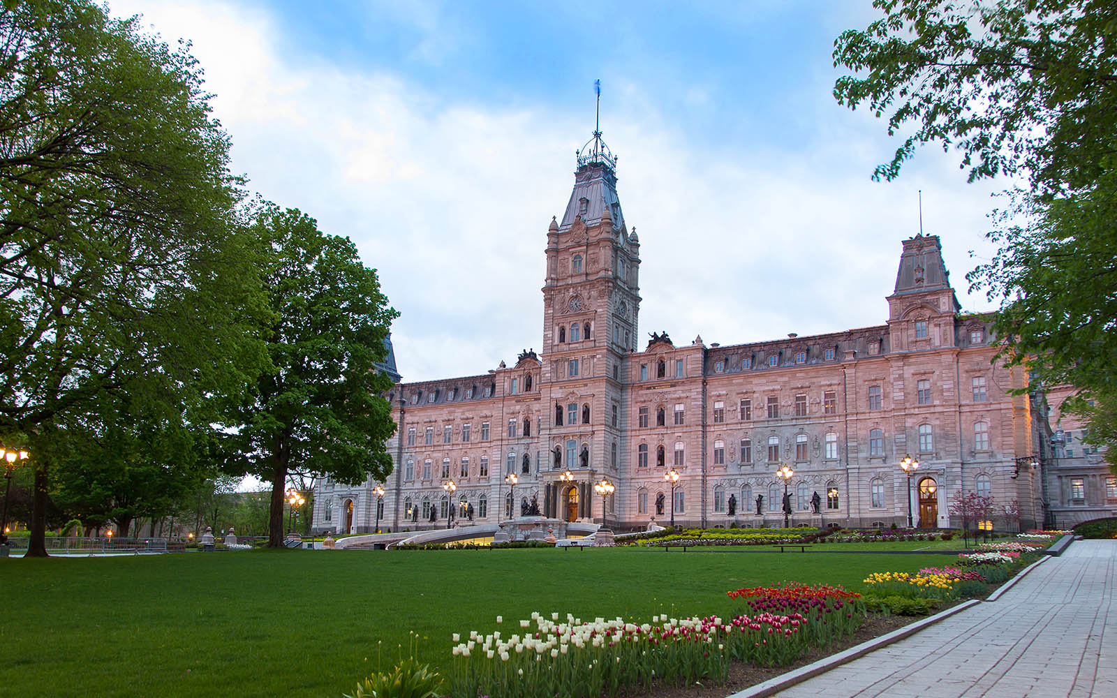 Parliament building of Quebec