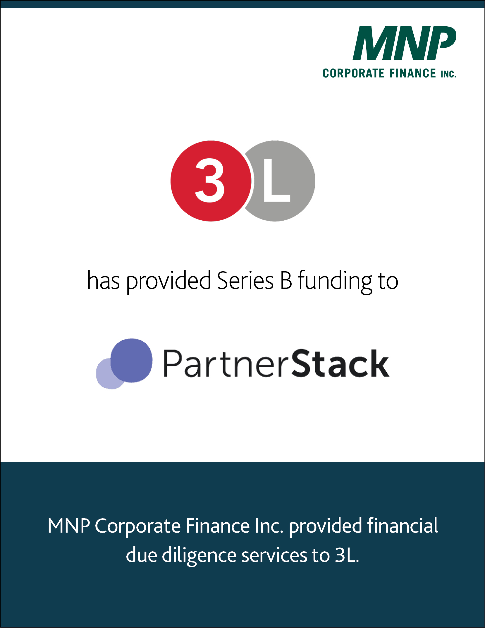 3L has provided Series B funding to PartnerStack
