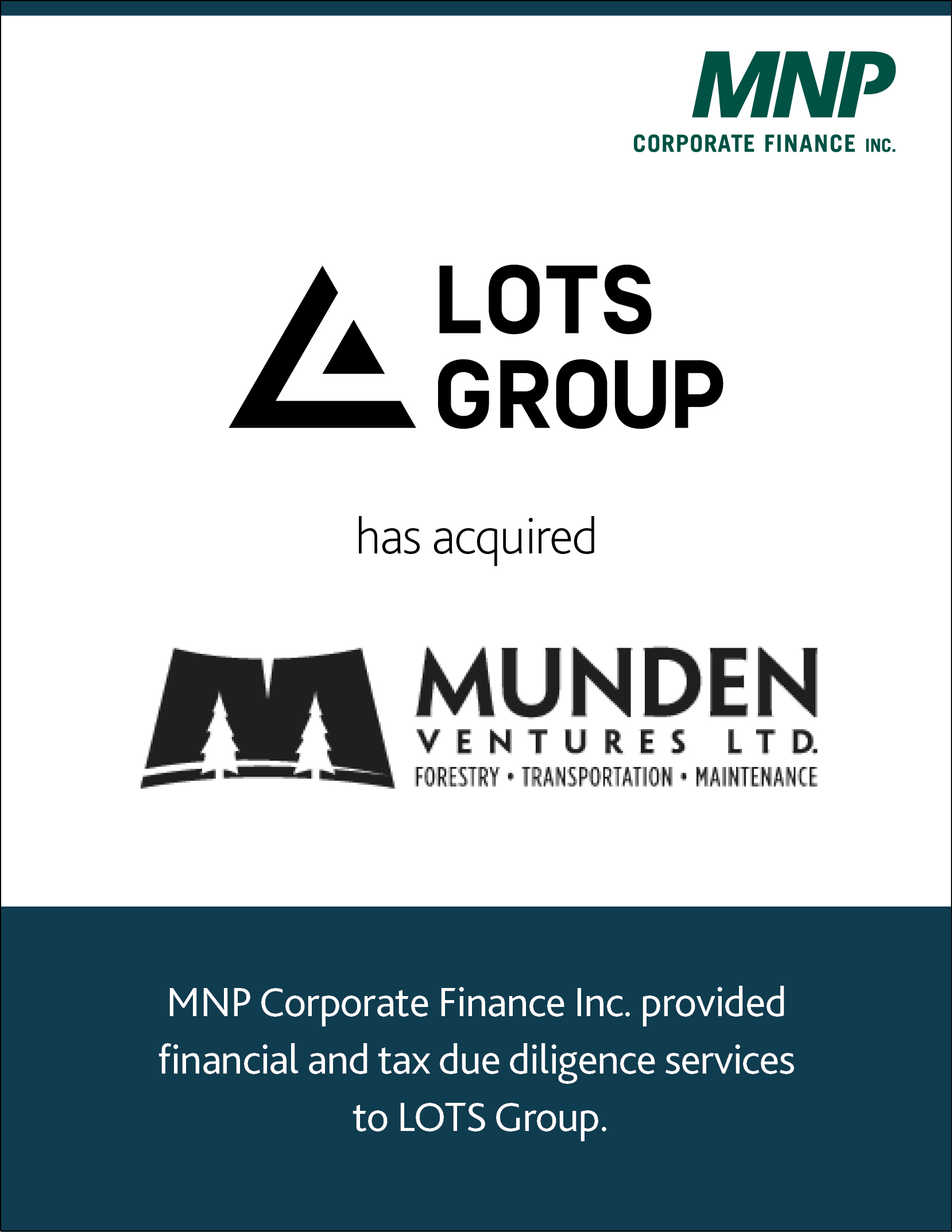 LOTS Group has acquired Munden Group