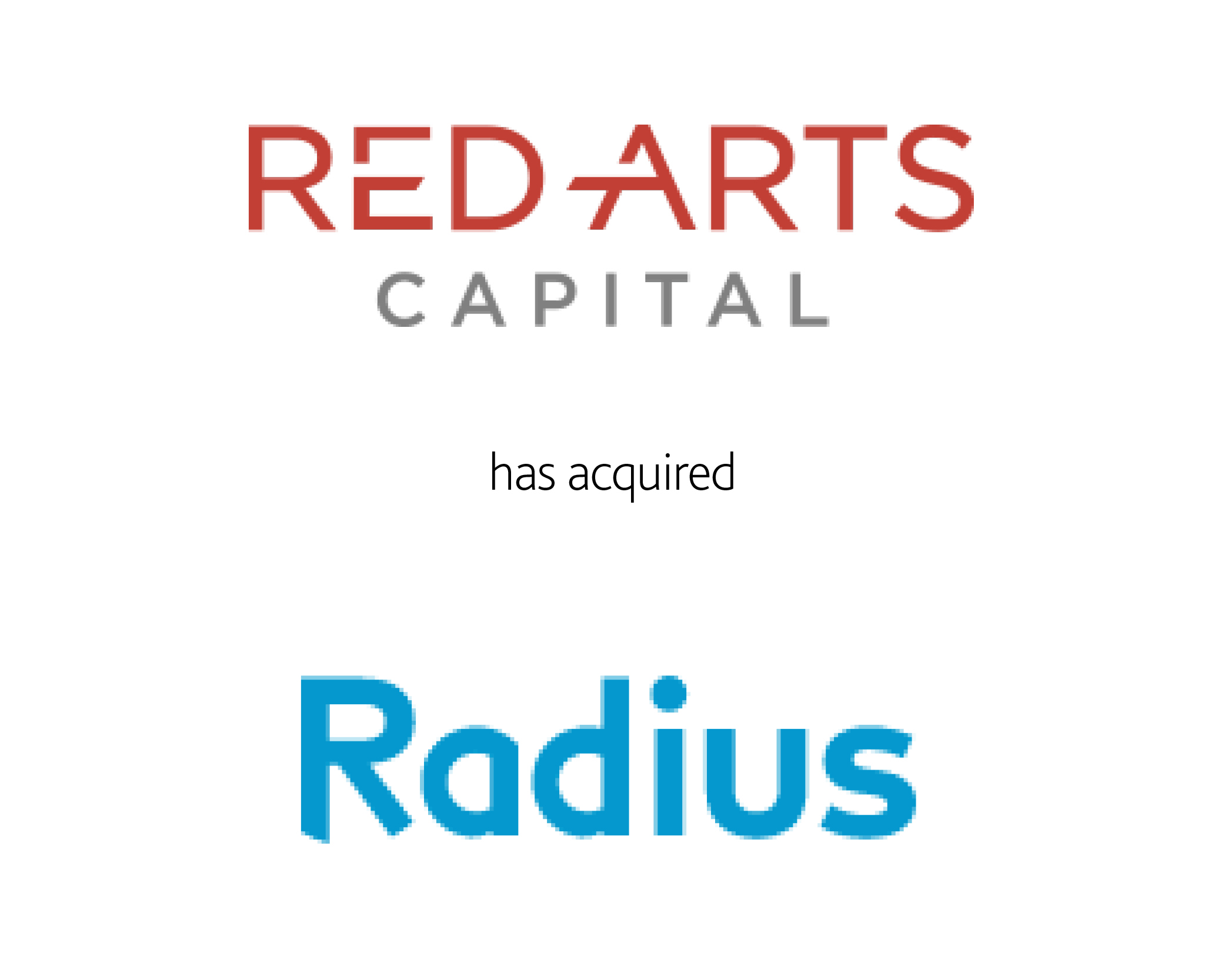 Red Arts Capital has acquired Radius