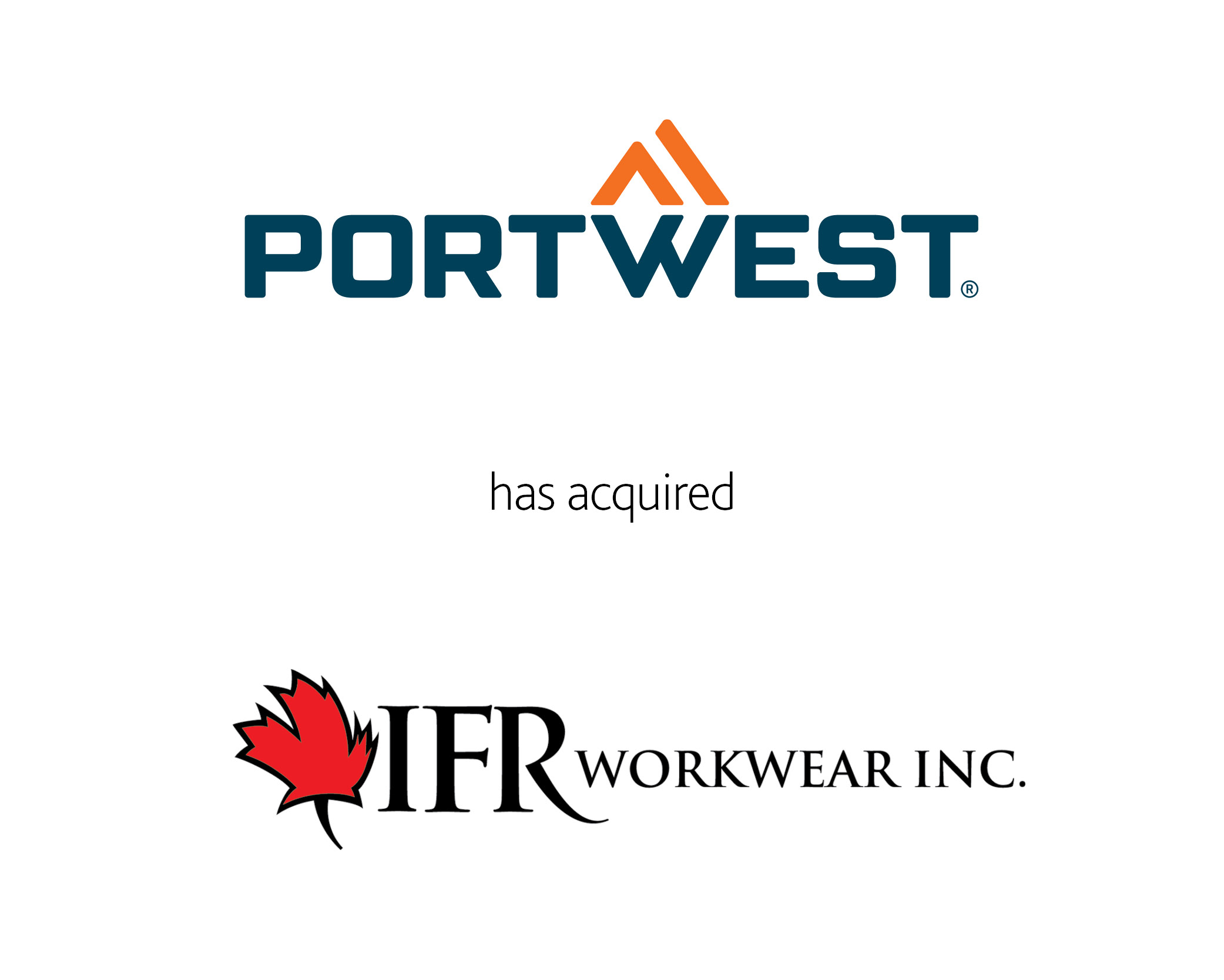Portwest has acquired IFR Workwear inc.
