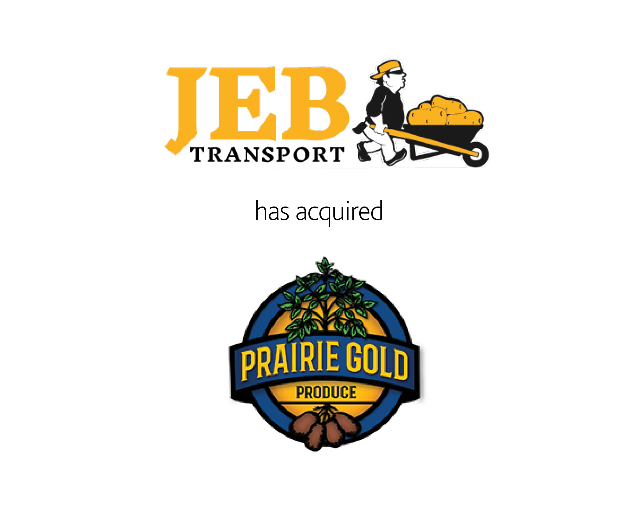 JEB & Prairie gold logos