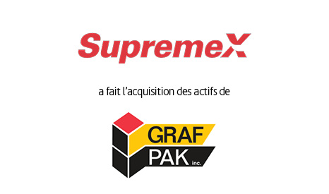Supreme X a acquis les actifs de Graf Pak.