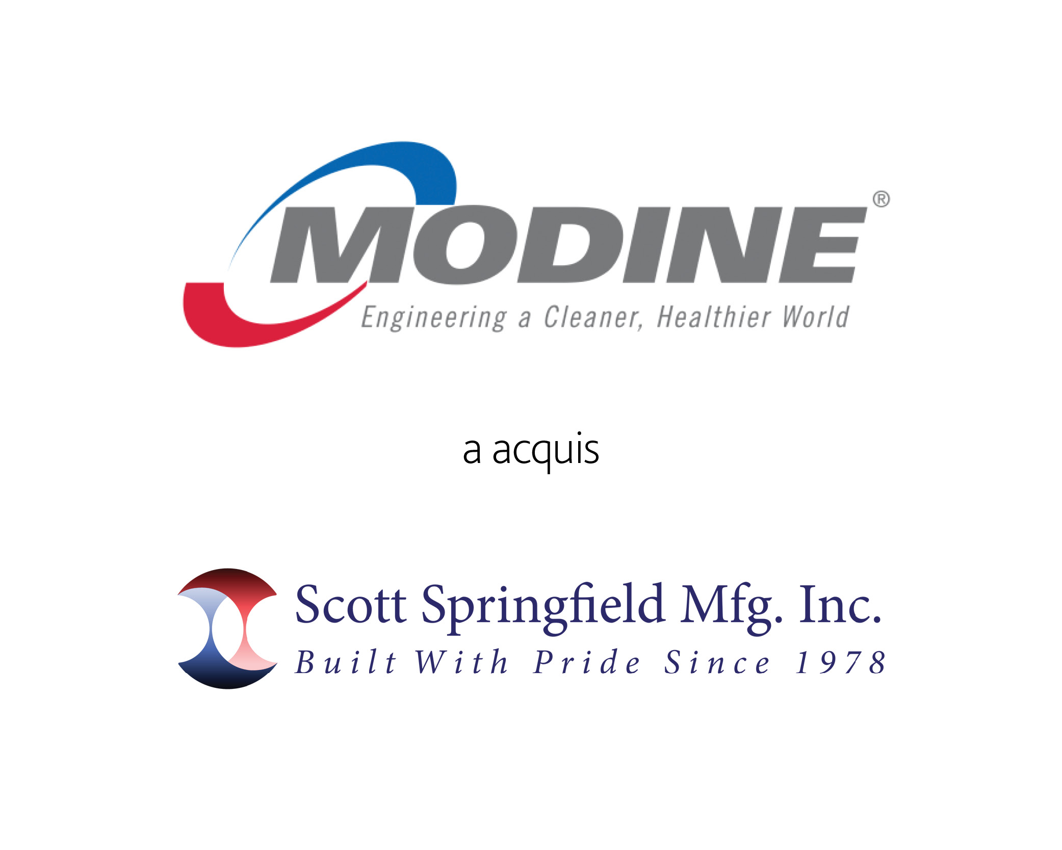 Modine Manufacturing Company Scott Springfield Mfg. Inc.