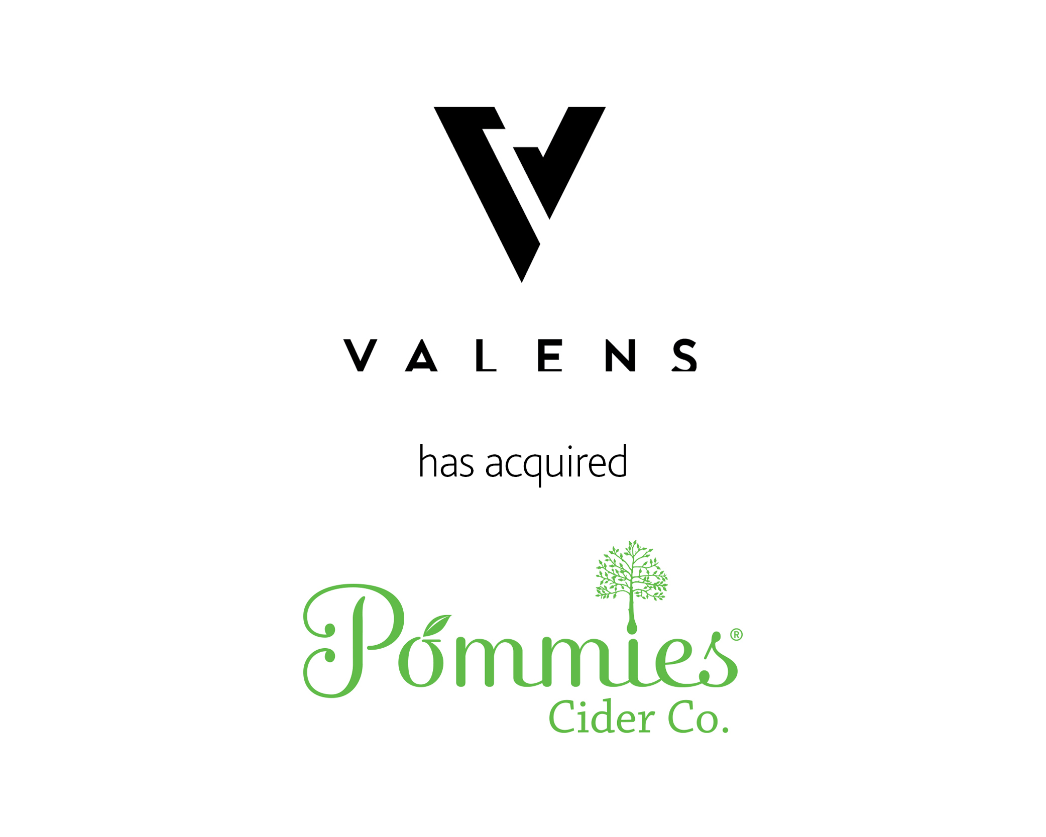Valens has acquired Pommies Cider Co.