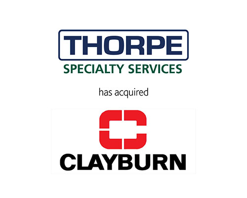Thorpe Specialty Services has acquired Clayburn 