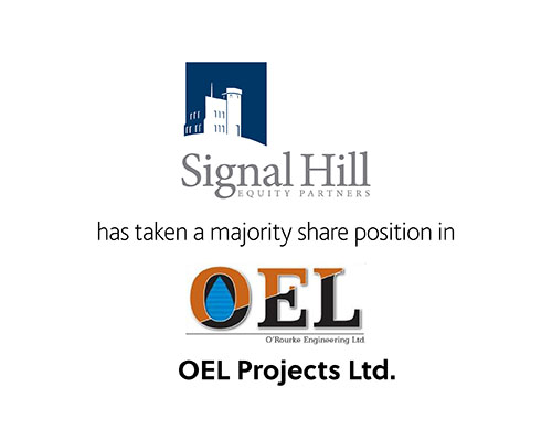 Signal Hill has taken a majority share position in OEL Projects Ltd.