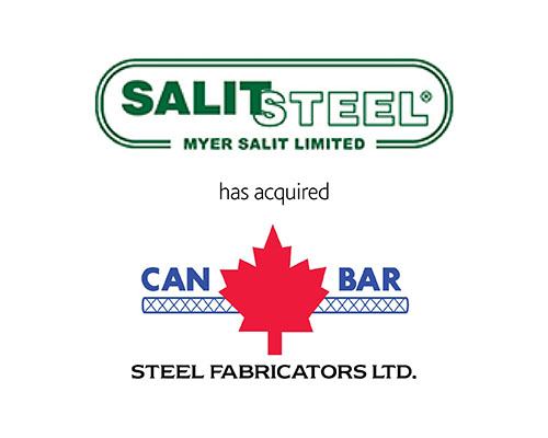Salit Steel Myer Salit Limited has acquired Canbar Steel Fabricators Ltd. 