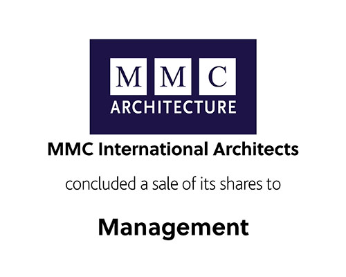 MMC International Architects concluded a sale of its shares to Management