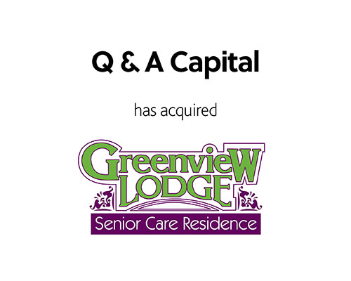 Q & A Capital has acquired Greenview Lodge