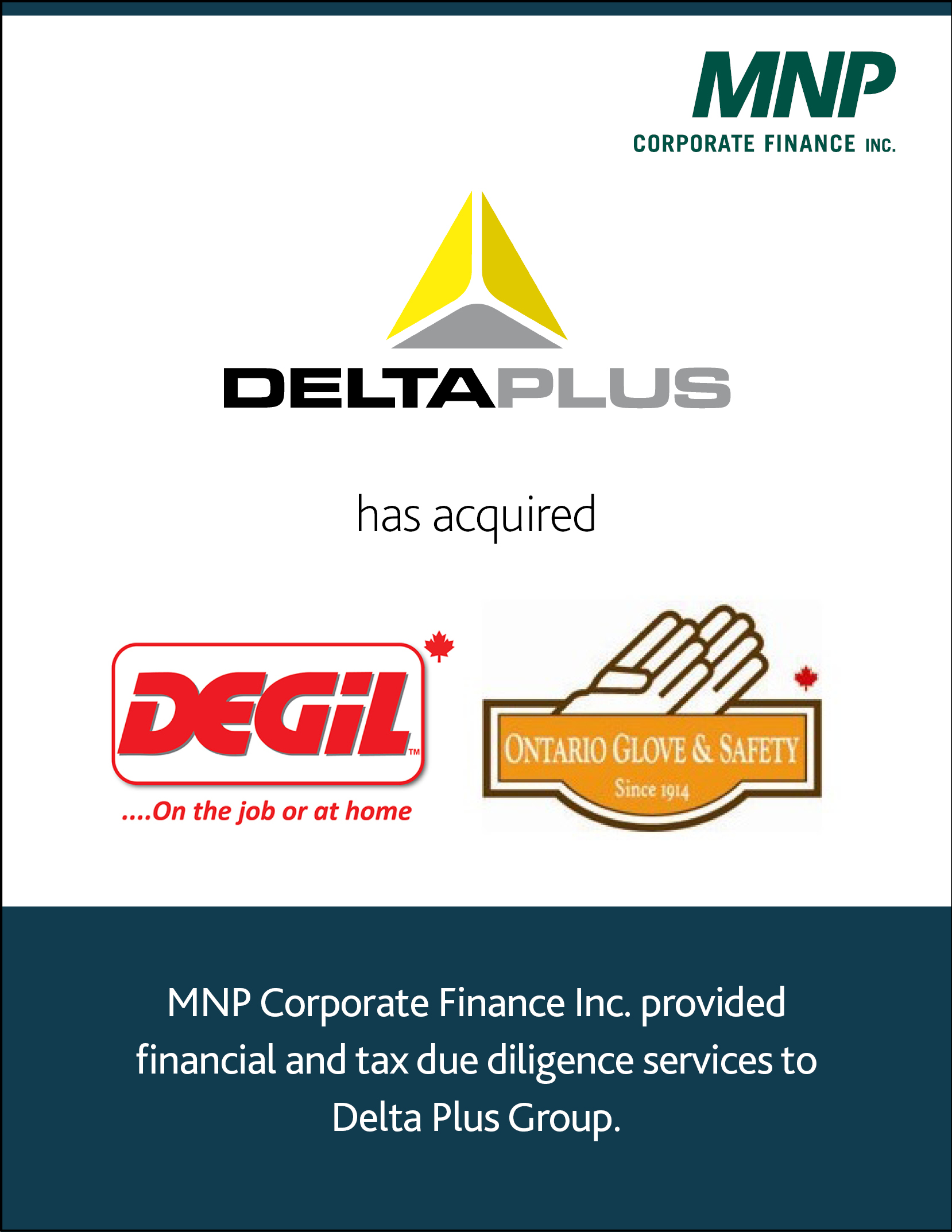 Delta Plus Group has acquired Degil Safety Products and Ontario Glove and Safety.