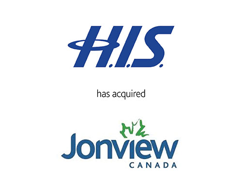 H.I.S. Co. Ltd. has acquired Jonview Canada Inc.