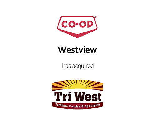 Co-op Westview has acquired Tri West Fertilizer, Chemical & Ag Supplies 