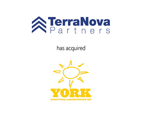 TerraNova Partners LP has acquired York Analytical Laboratories, Inc.