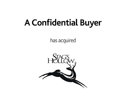 A Confidential Buyer has acquired Stag's Hollow