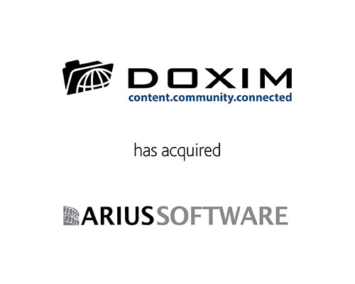 Doxim has acquired Arius Software