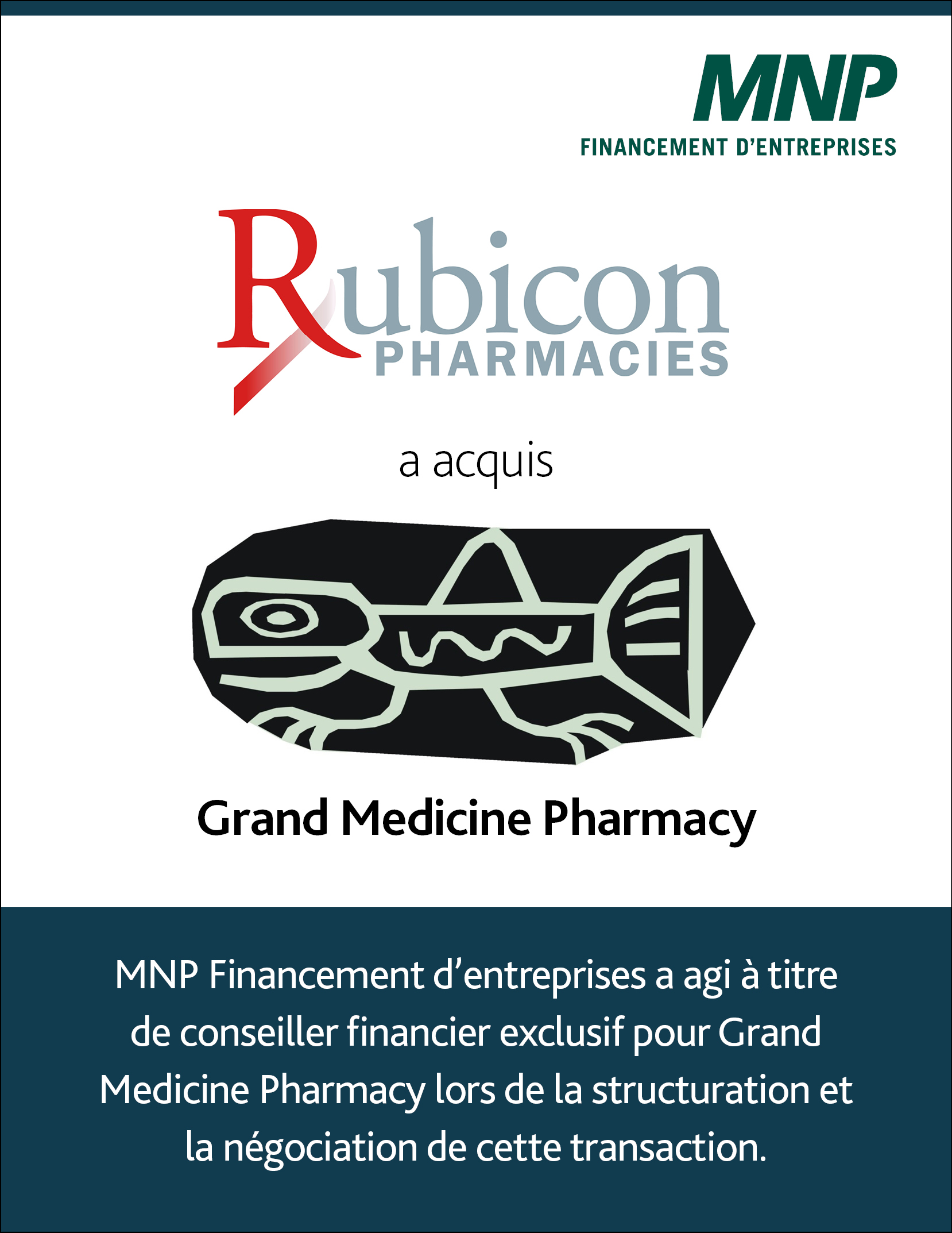 Rubicon Pharmacies a acquis Grand Medicine Pharmacy.