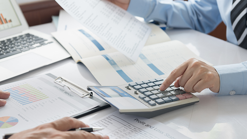 Using calculator during internal audit
