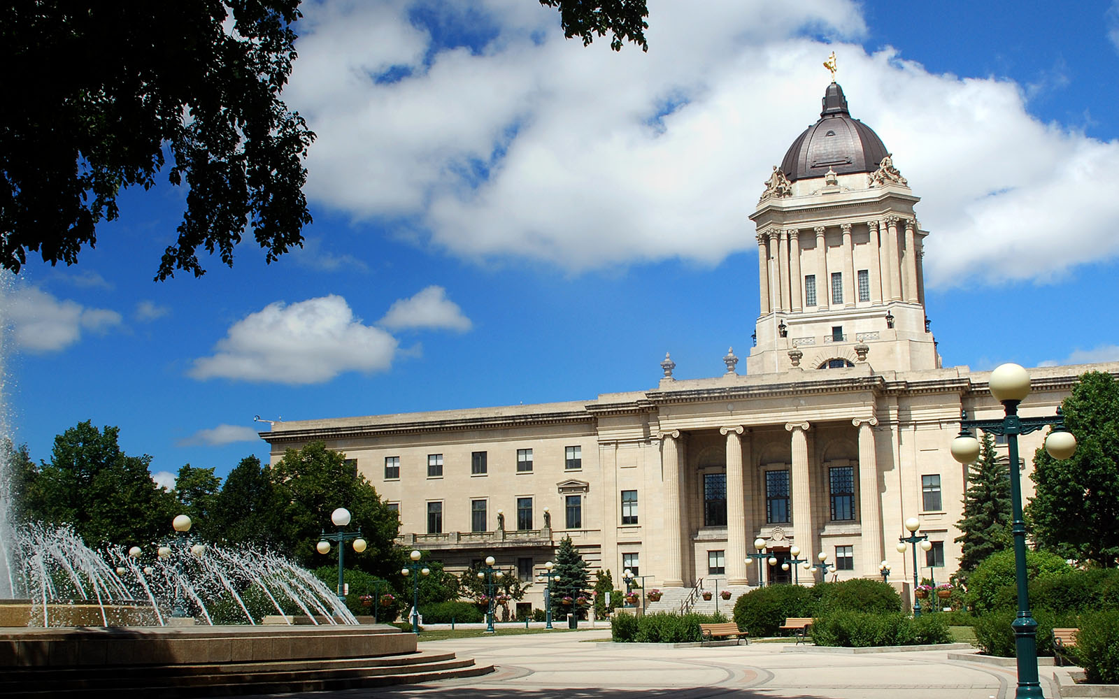 Manitoba Legislative Building in Winnipeg