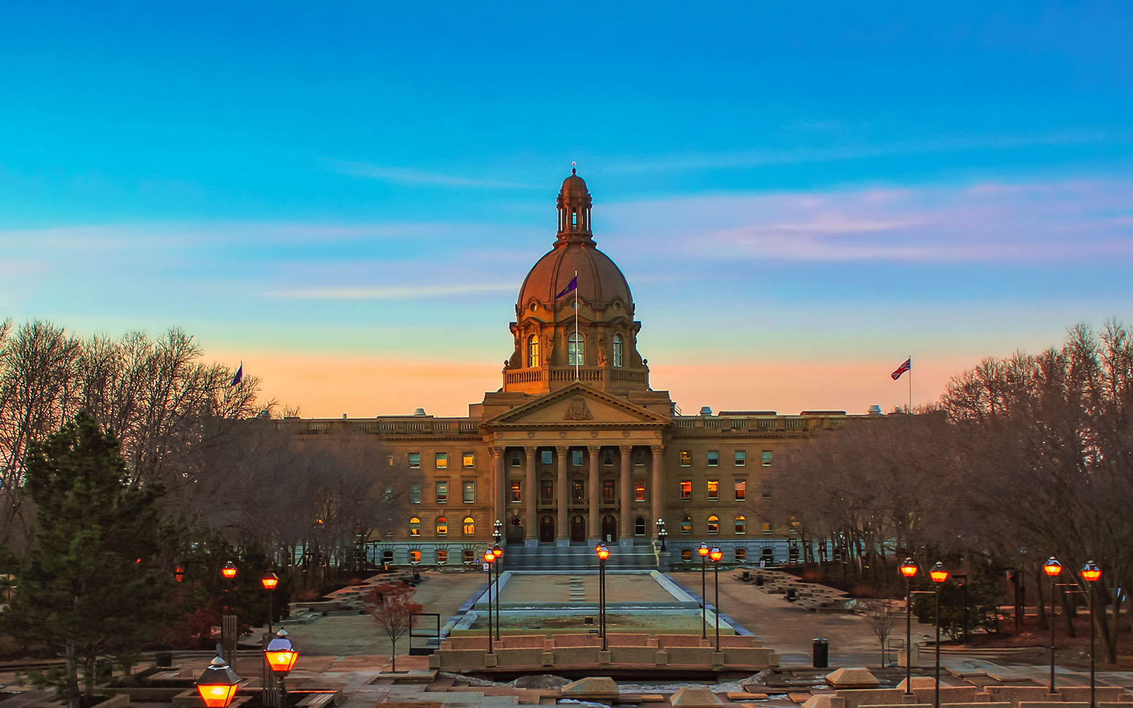 Alberta Legislature Building in Edmonton