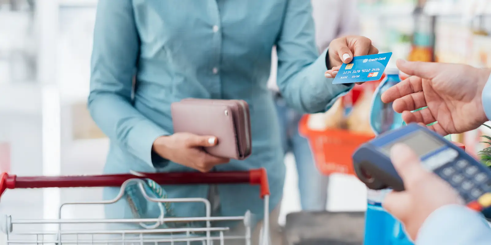 Making a retail transaction with a debit card